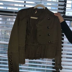 Free People Army Jacket